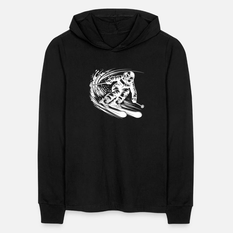 Sporty Adrenaline Rush Top Performance On Skis