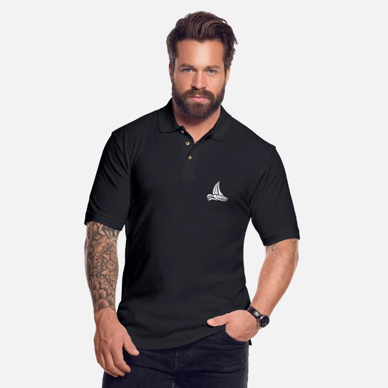 Sporty Sailing Boat In Heavy Swell