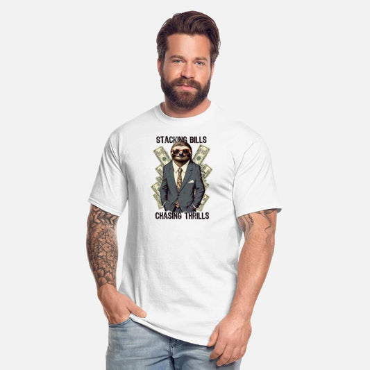 Stacking Bills Chasing Thrills Sloth Entrepreneur