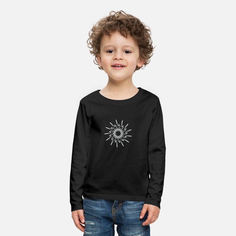 Star. Stylish abstract drawing.