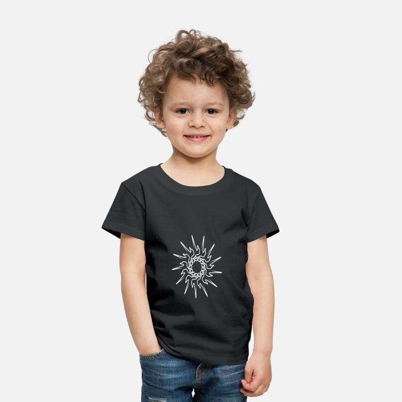 Star. Stylish abstract drawing.