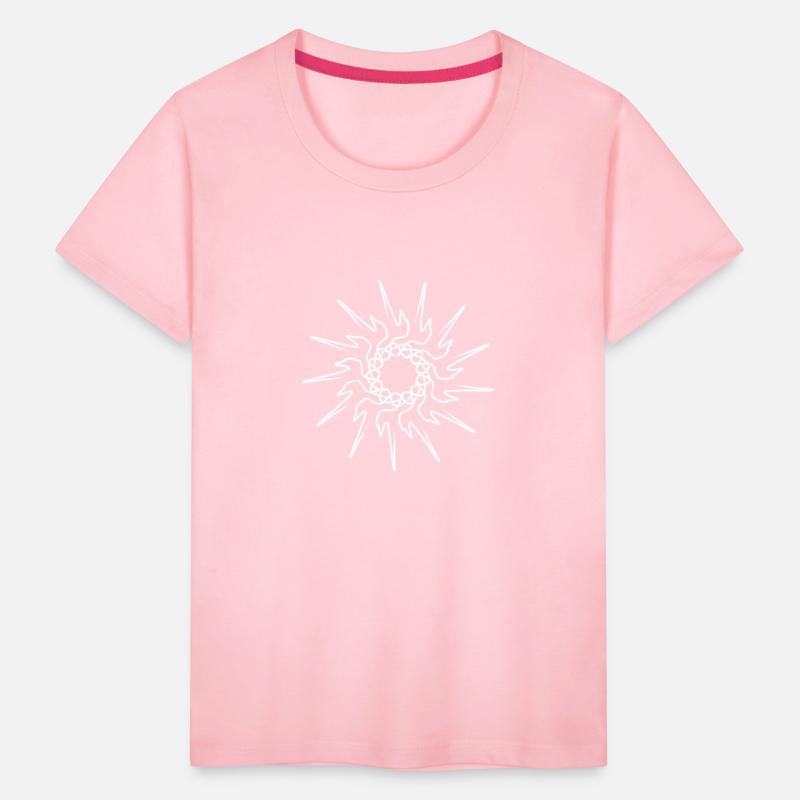 Star. Stylish abstract drawing.