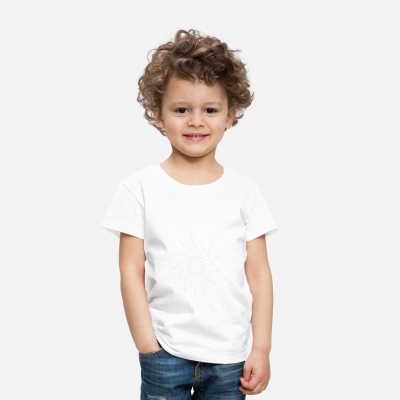 Star. Stylish abstract drawing.