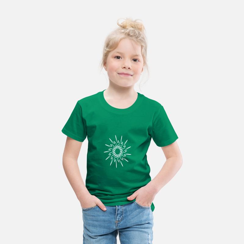 Star. Stylish abstract drawing.