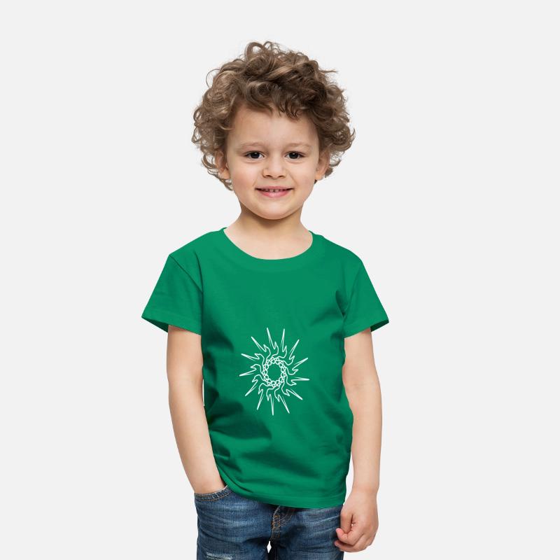 Star. Stylish abstract drawing.