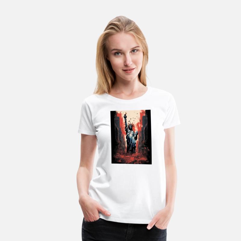 Statue of Liberty in chaos