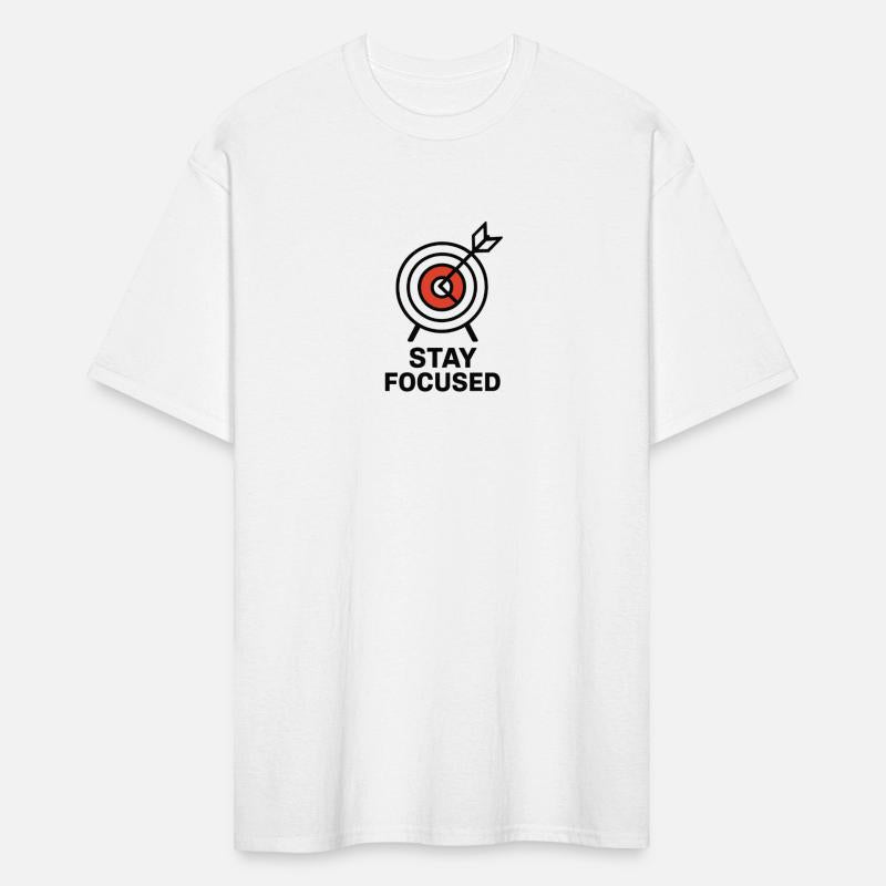 Stay Focused – Bullseye Target Minimal Design