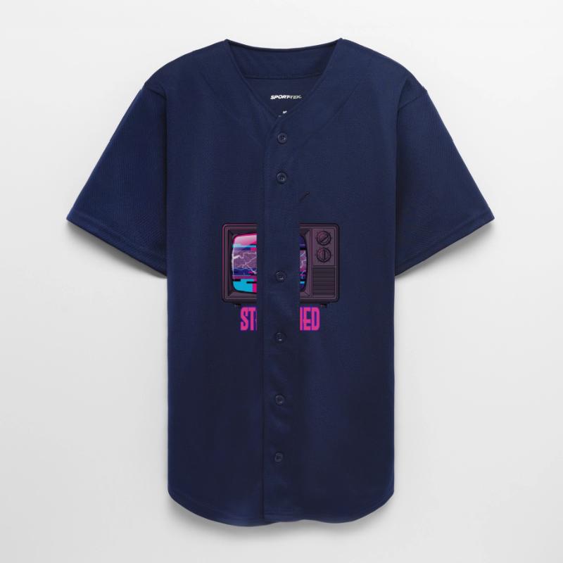 Stay Tuned Retro TV GlitchT-shirt