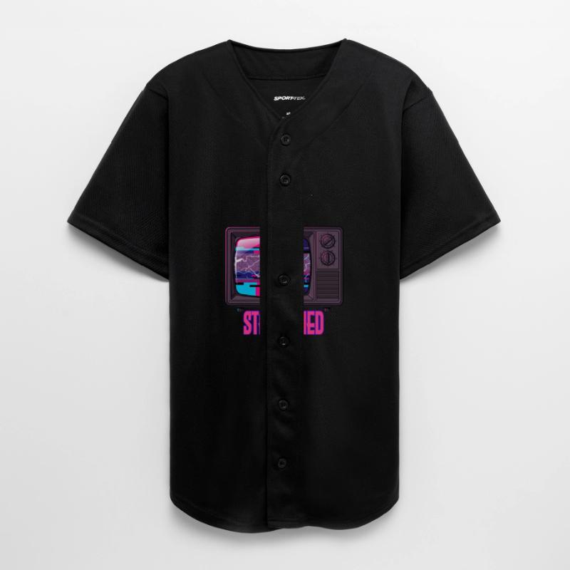 Stay Tuned Retro TV GlitchT-shirt