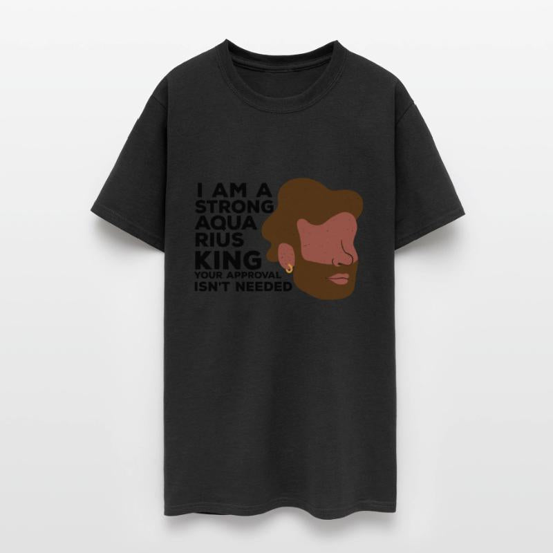Strong Black Aquarius King Zodiac Star Sign Astrol