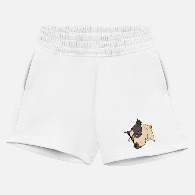 Stylish Dog with Gold Glasses