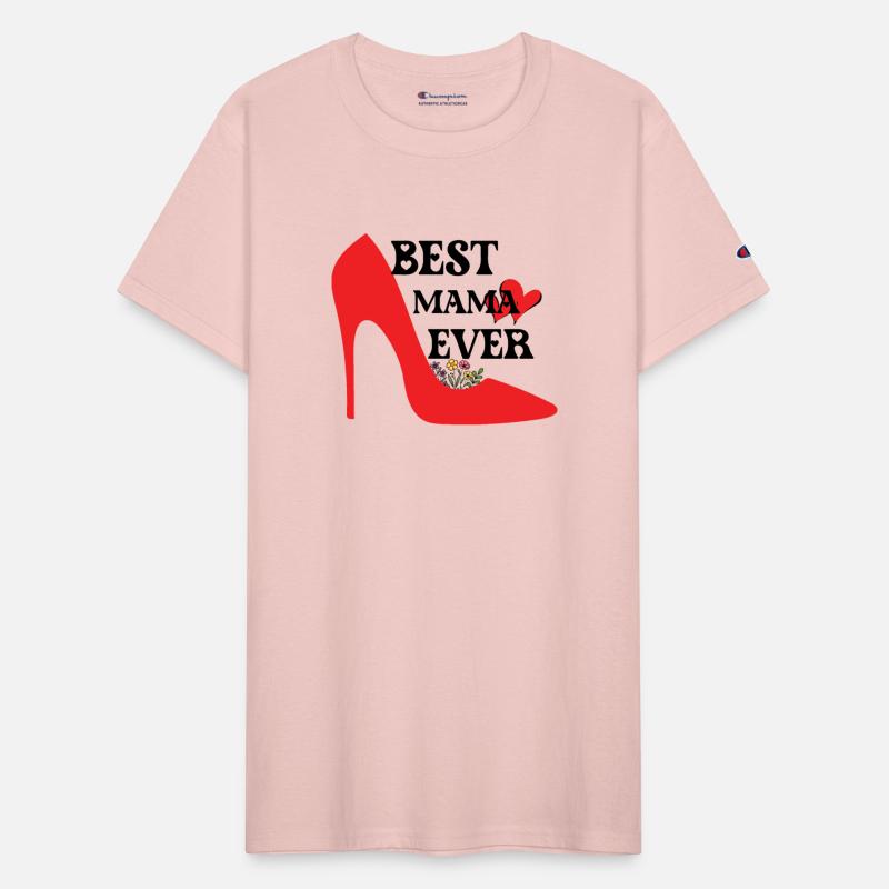 Stylish Supermom: Best Mama Ever in Red Shoes