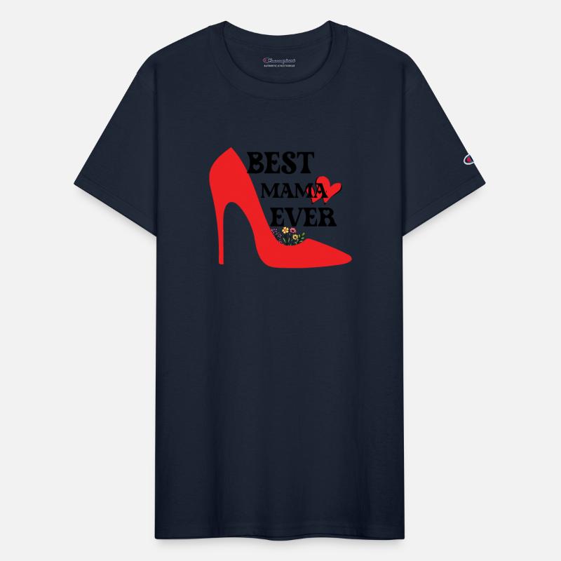 Stylish Supermom: Best Mama Ever in Red Shoes