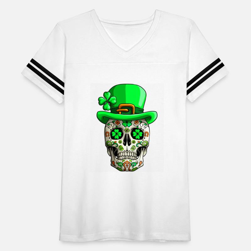 Sugar Skull Saint PatricDay Of Dead