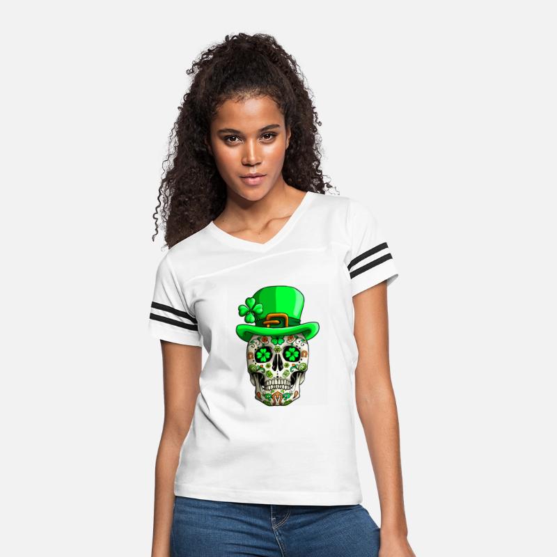 Sugar Skull Saint PatricDay Of Dead