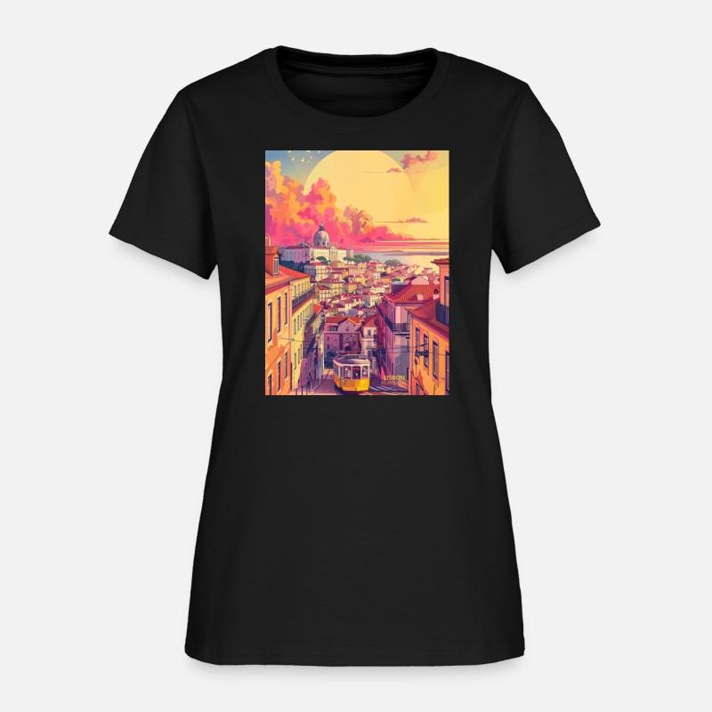 Sunset in Lisbon Portugal