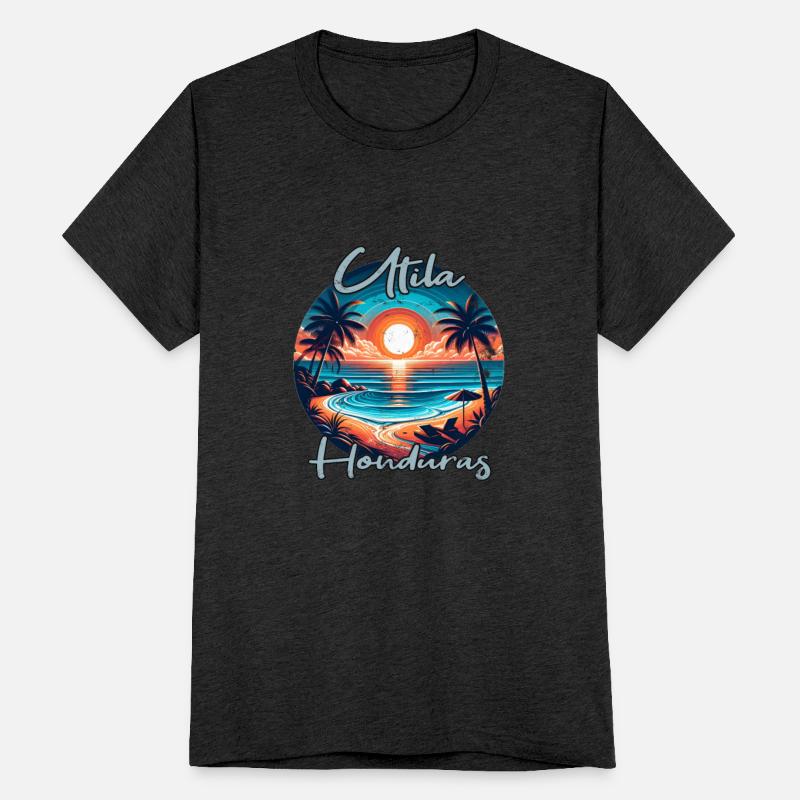 Sunset in Utila, Honduras