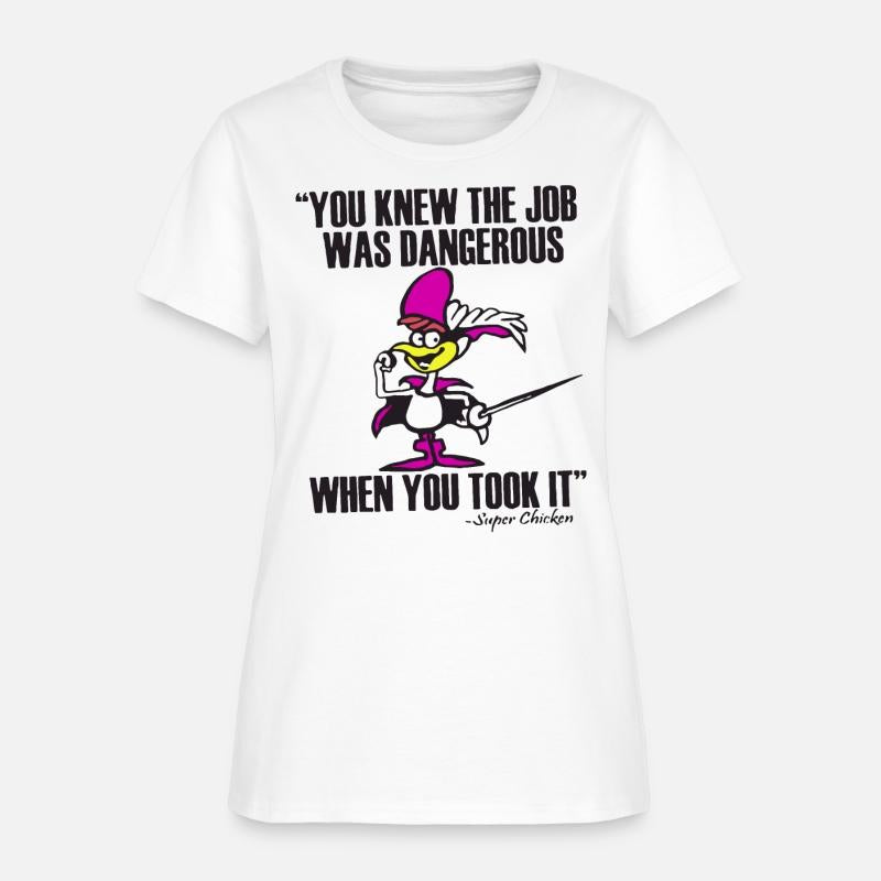 Super Chicken solo Jay Ward Watch Art 60 bbq T Shi