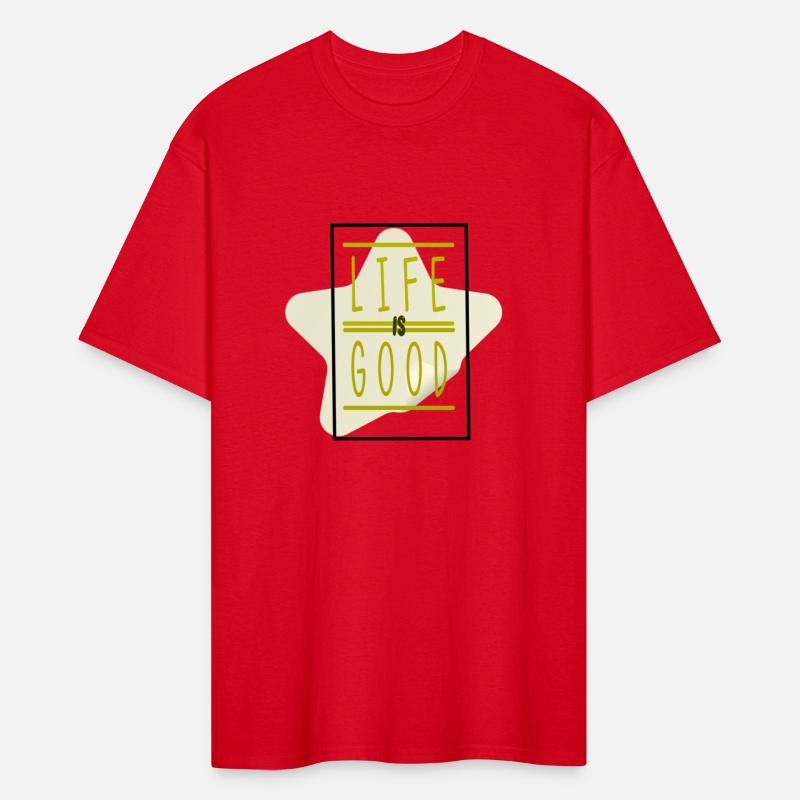 Super soft tee with "Natural Rhythm" design. Garme