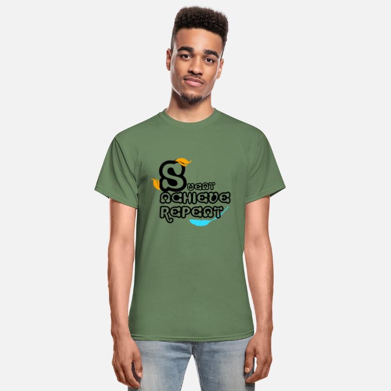 Sweat, achieve, repeat