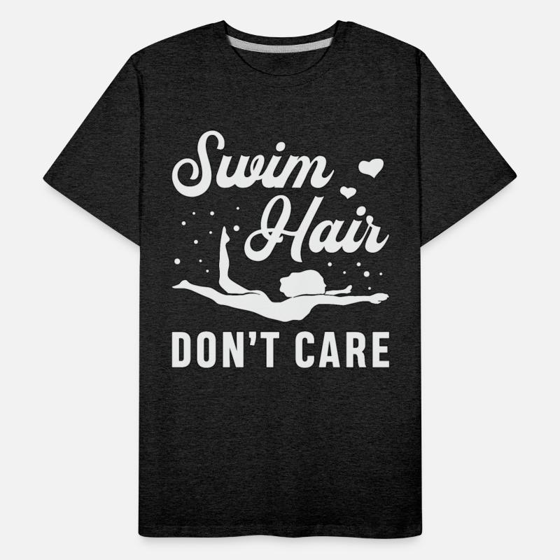 Swim Hair Don't Care Swimming Swimmer Swim Funny