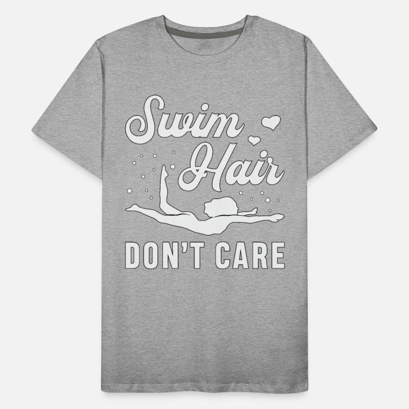 Swim Hair Don't Care Swimming Swimmer Swim Funny