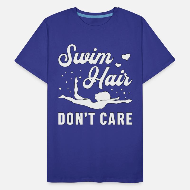 Swim Hair Don't Care Swimming Swimmer Swim Funny
