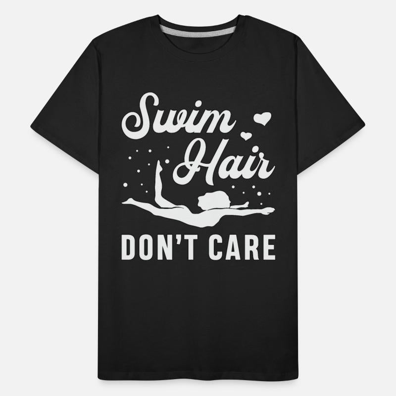 Swim Hair Don't Care Swimming Swimmer Swim Funny