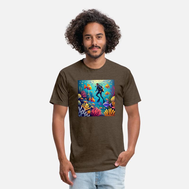 Swimming underwater T Shirt