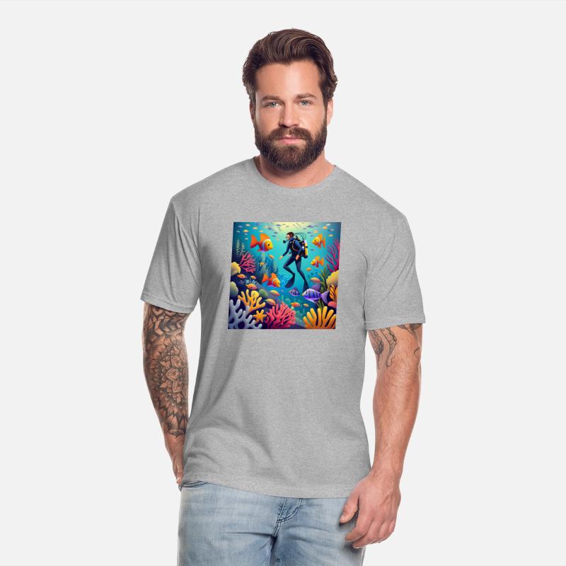 Swimming underwater T Shirt