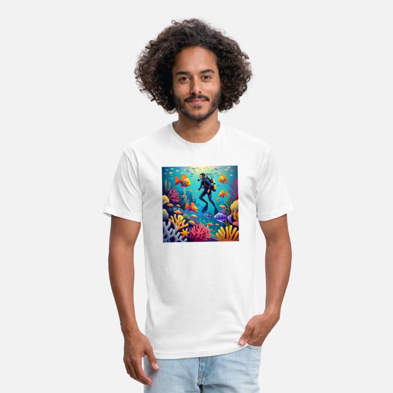 Swimming underwater T Shirt