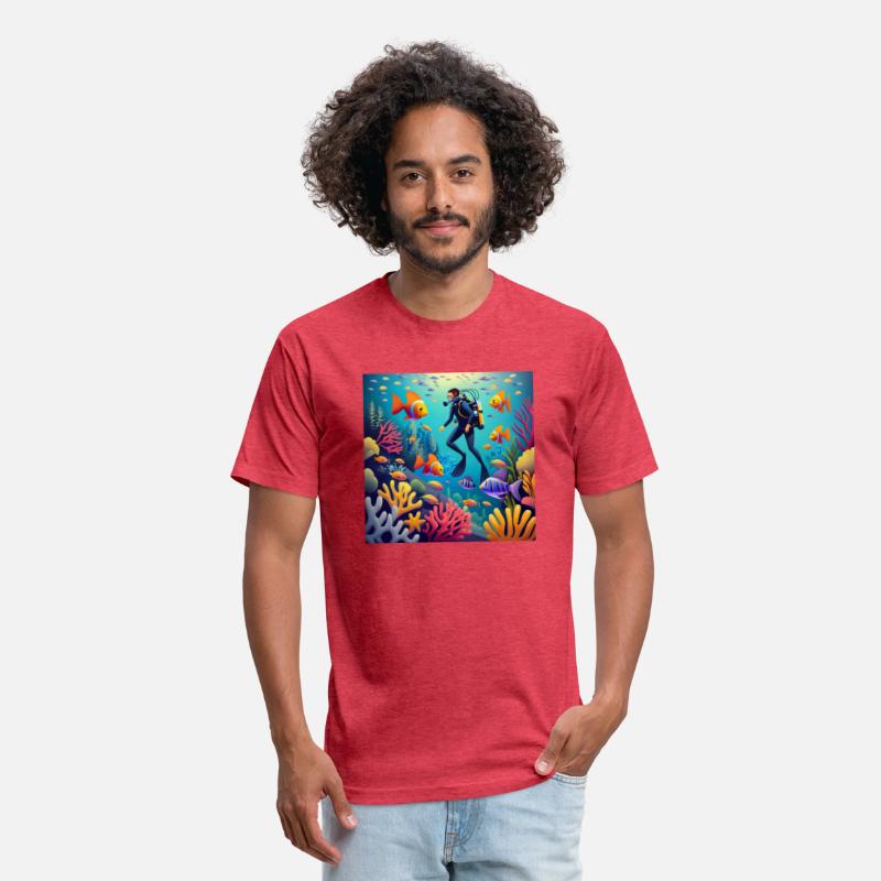 Swimming underwater T Shirt