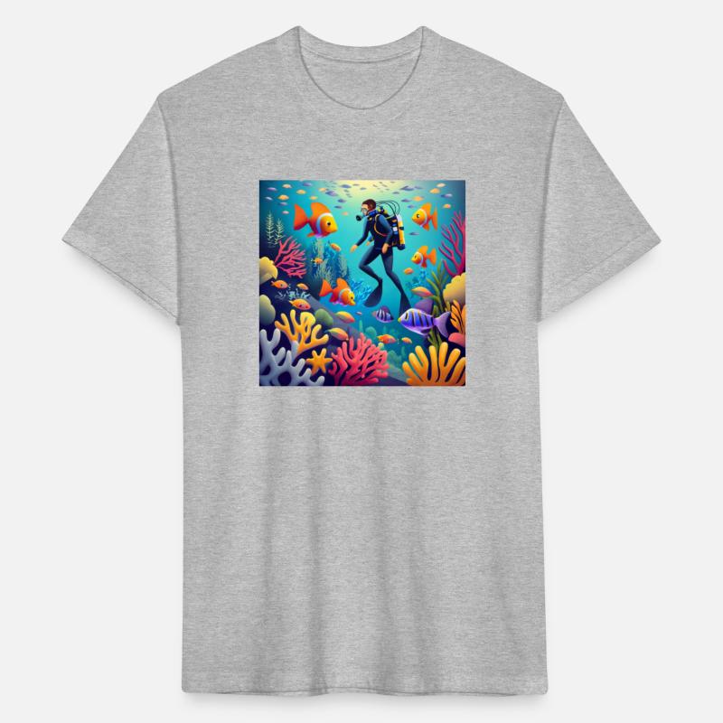 Swimming underwater T Shirt