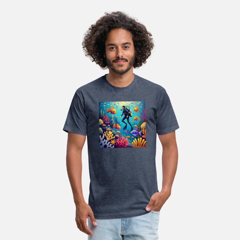 Swimming underwater T Shirt