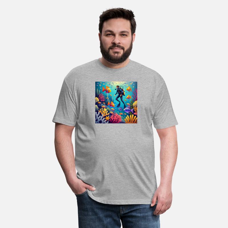 Swimming underwater T Shirt