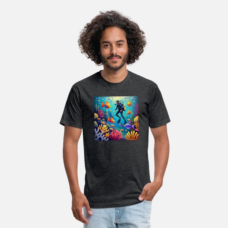 Swimming underwater T Shirt