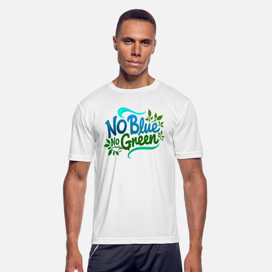 T-Shirt - No Blue No Green | Protect Our Oceans