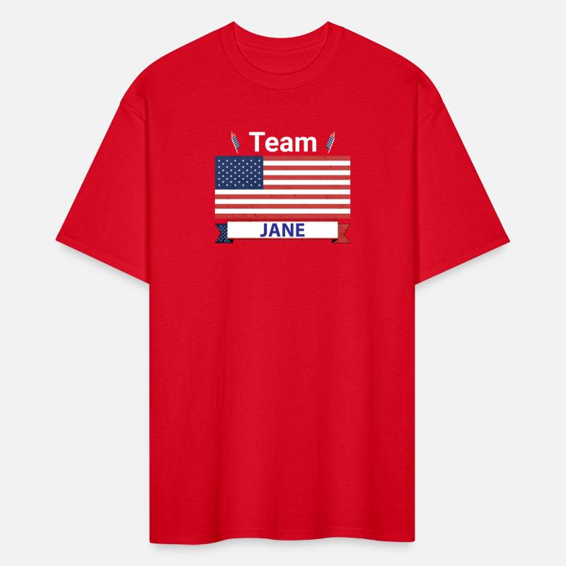 Team Jane USA American Flag Stars Stripe