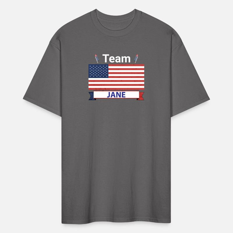 Team Jane USA American Flag Stars Stripe