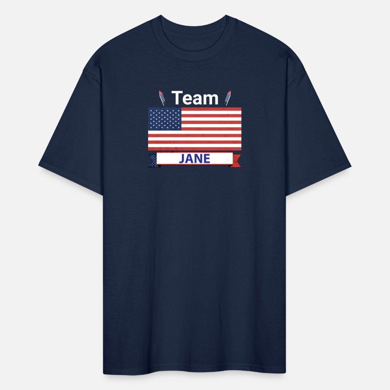 Team Jane USA American Flag Stars Stripe