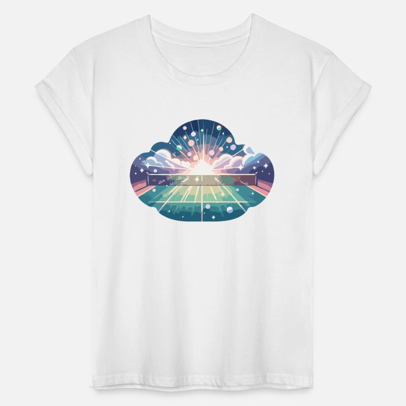 Tennis Court Sunrise