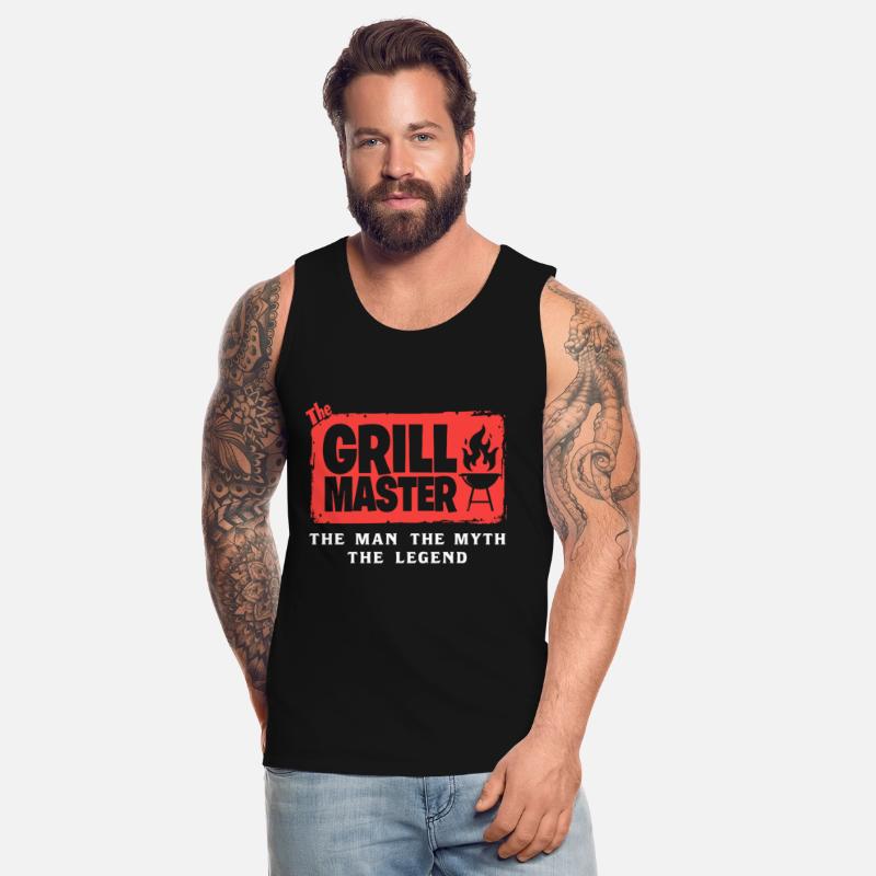 The Grillmaster BBQ Grilling Cult Slogan