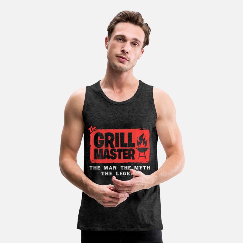 The Grillmaster BBQ Grilling Cult Slogan