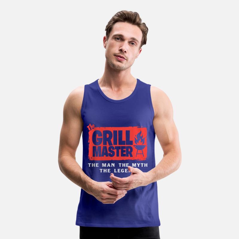 The Grillmaster BBQ Grilling Cult Slogan