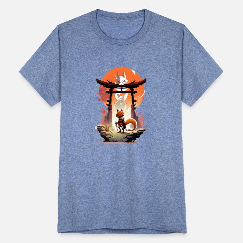 The Samurai Goes While Look To The Kyuubi Monster