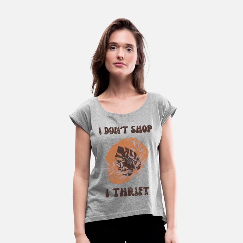 Thrift shopping quote t-shirt and apparel
