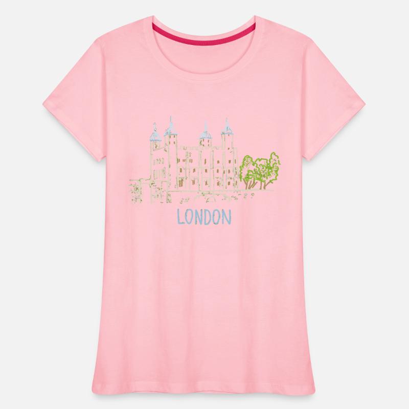 Tower Of London Unique Hand Drawn Art