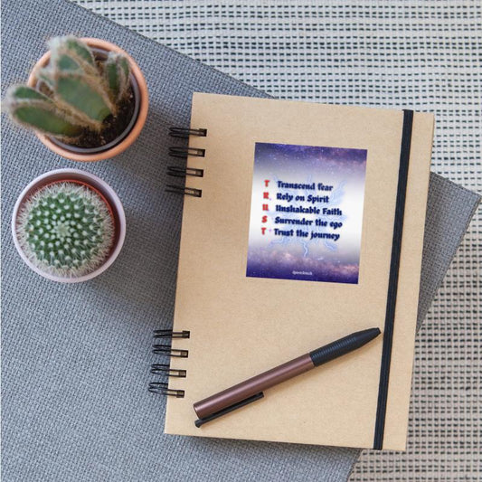 Transcendence and Faith Motivational Quote Design