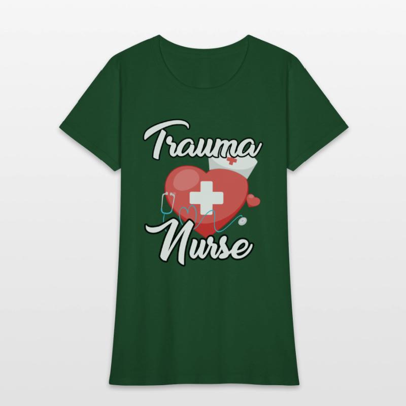 Trauma Nurse Heart Outfit Critical Care