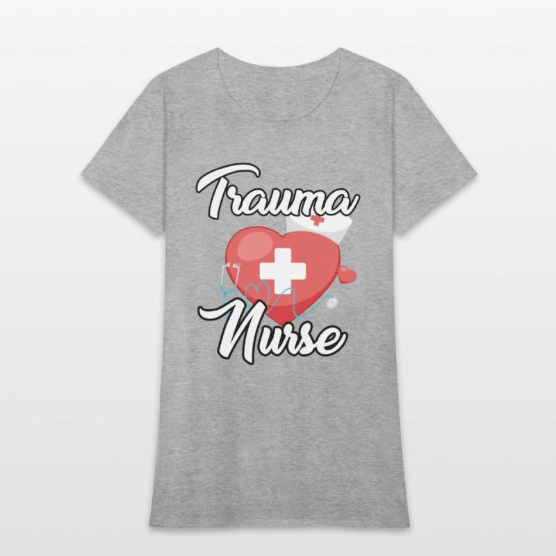 Trauma Nurse Heart Outfit Critical Care